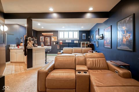 Recreation Room — 3837 Penzance Place, Carmel, IN