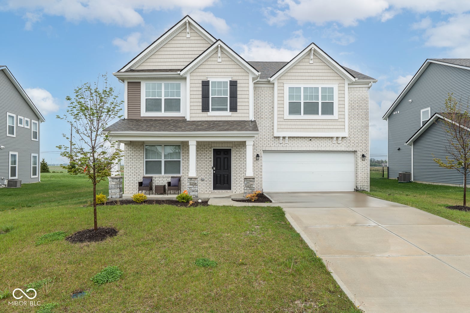 Front exterior at 10810 Arendale Drive, Brownsburg, IN