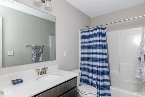 Bathroom at 10810 Arendale Drive, Brownsburg, IN