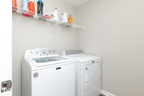 Laundry room at 10810 Arendale Drive, Brownsburg, IN