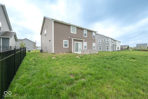 Backyard at 10810 Arendale Drive, Brownsburg, IN