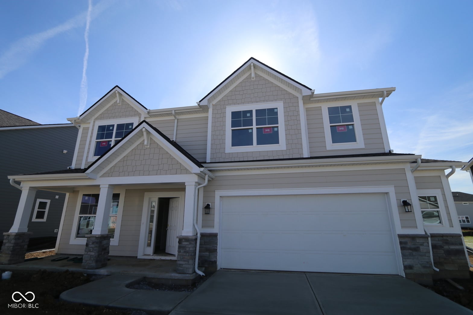 Front exterior at 16830 Silo Meadows Drive, Noblesville, IN