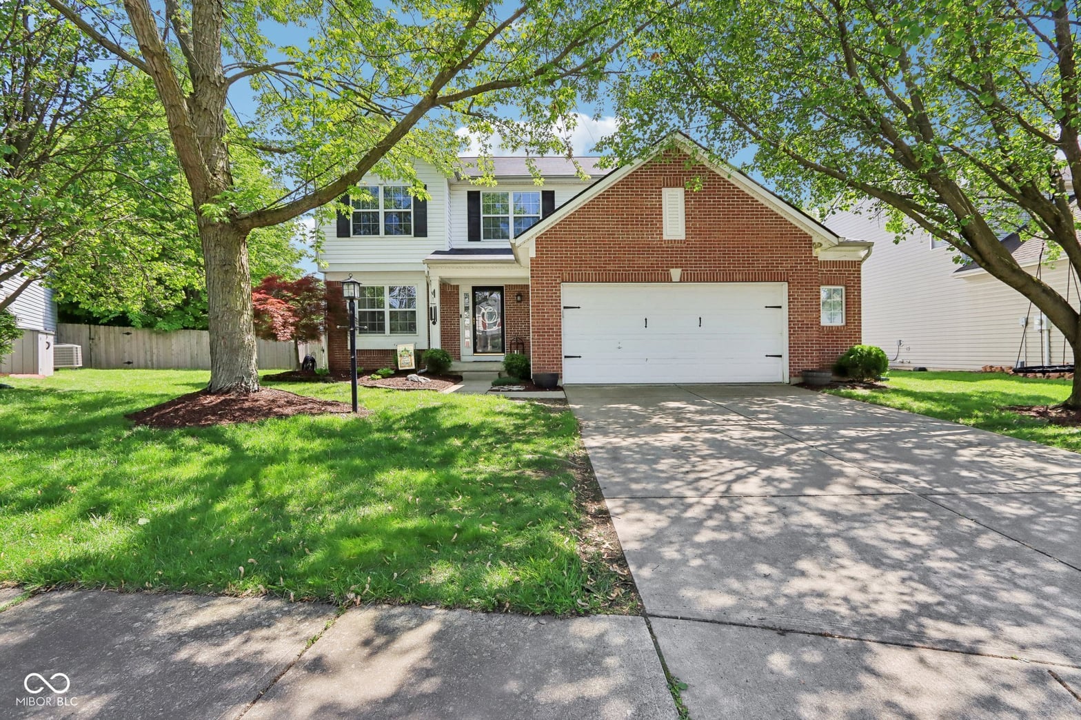 Front exterior at 9099 Merrill Court, Fishers, IN