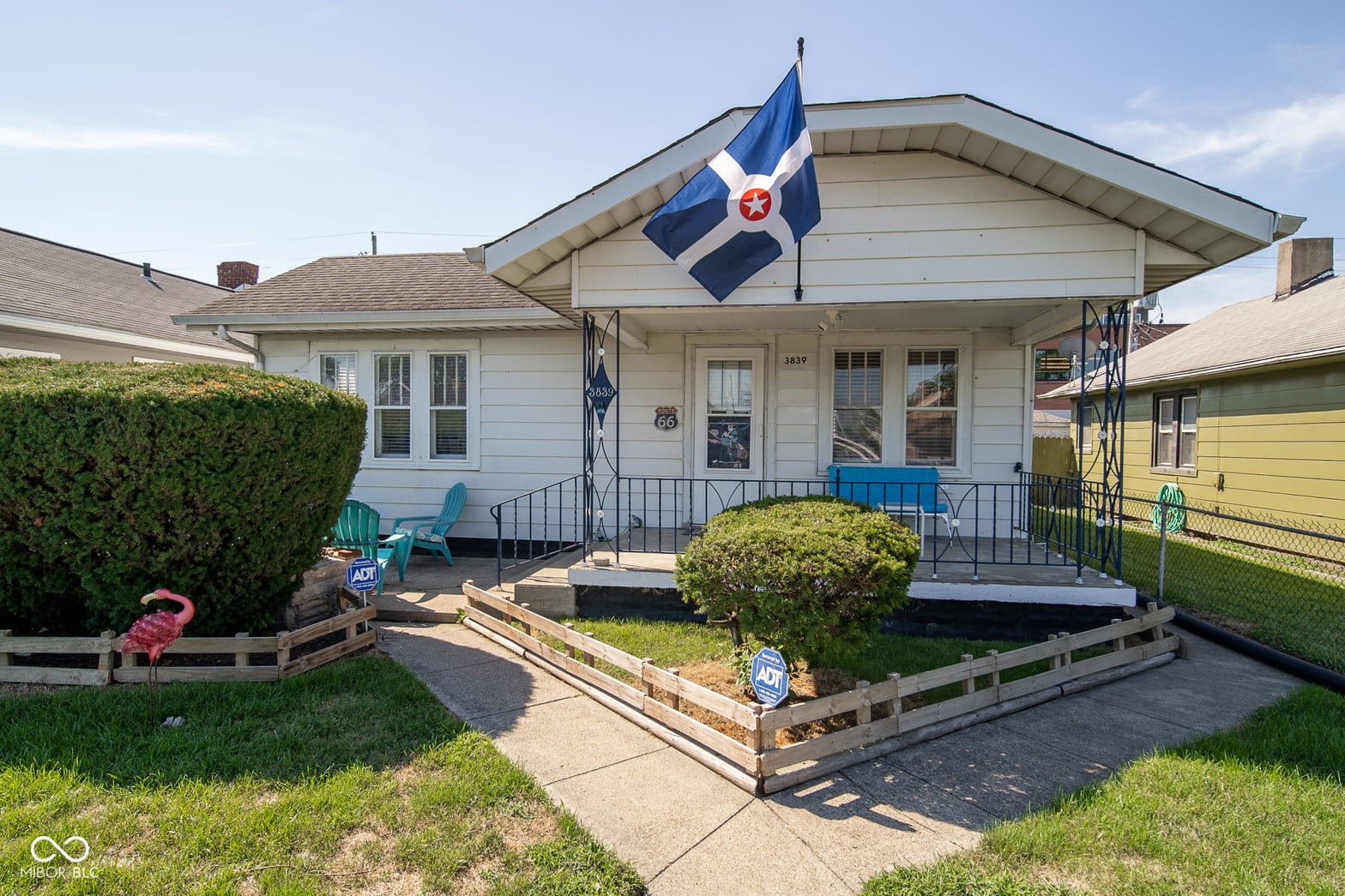 Front exterior at 3839 Hoyt Avenue, Indianapolis, IN