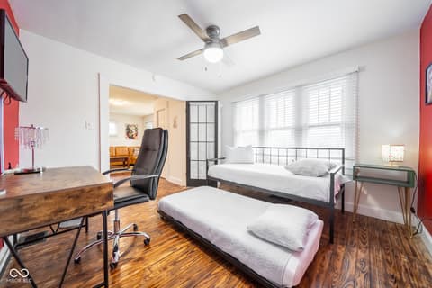 Home office at 3839 Hoyt Avenue, Indianapolis, IN