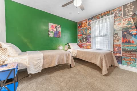 Bedroom at 3839 Hoyt Avenue, Indianapolis, IN