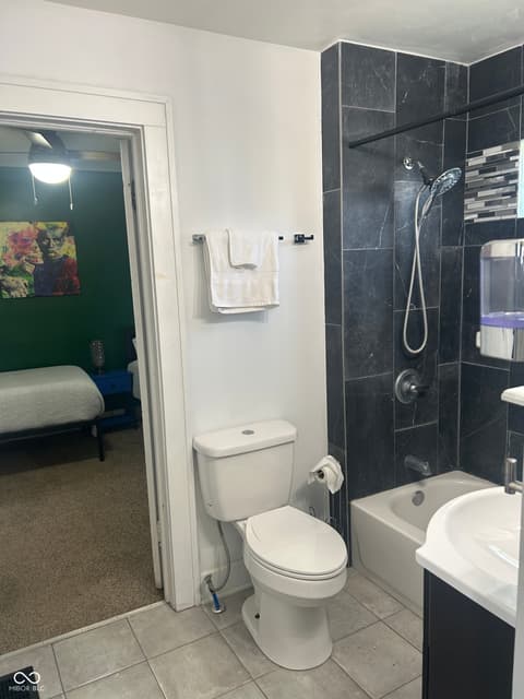 Bathroom at 3839 Hoyt Avenue, Indianapolis, IN
