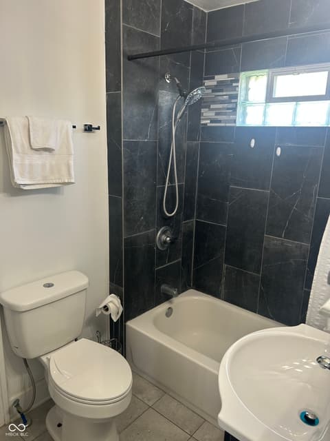 Bathroom at 3839 Hoyt Avenue, Indianapolis, IN