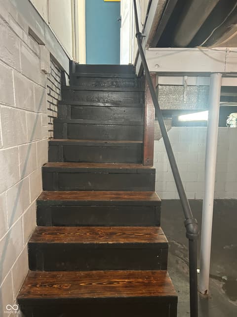 Basement at 3839 Hoyt Avenue, Indianapolis, IN