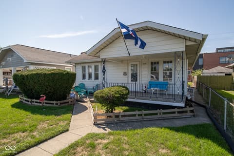Front exterior at 3839 Hoyt Avenue, Indianapolis, IN