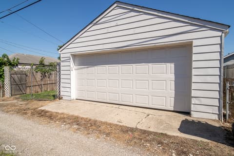 Garage at 3839 Hoyt Avenue, Indianapolis, IN