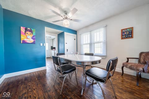 Dining room at 3839 Hoyt Avenue, Indianapolis, IN