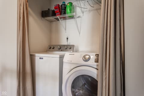 Laundry room at 9575 Thradd Street, Fishers, IN