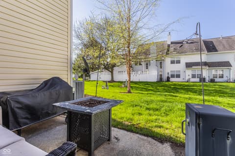 Yard at 9575 Thradd Street, Fishers, IN