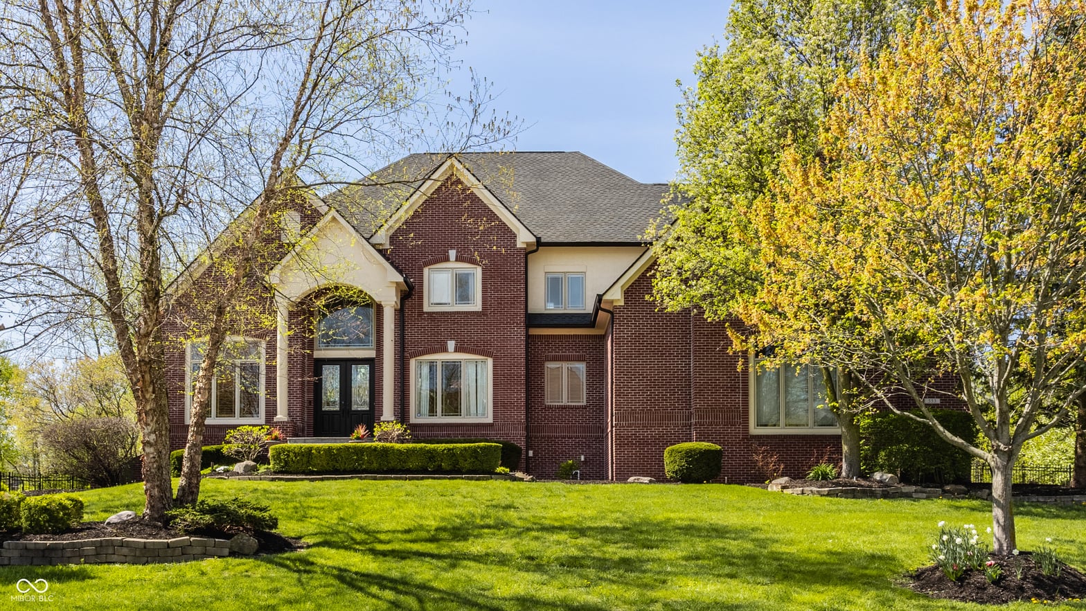Front exterior at 553 Bolderwood Lane, Carmel, IN
