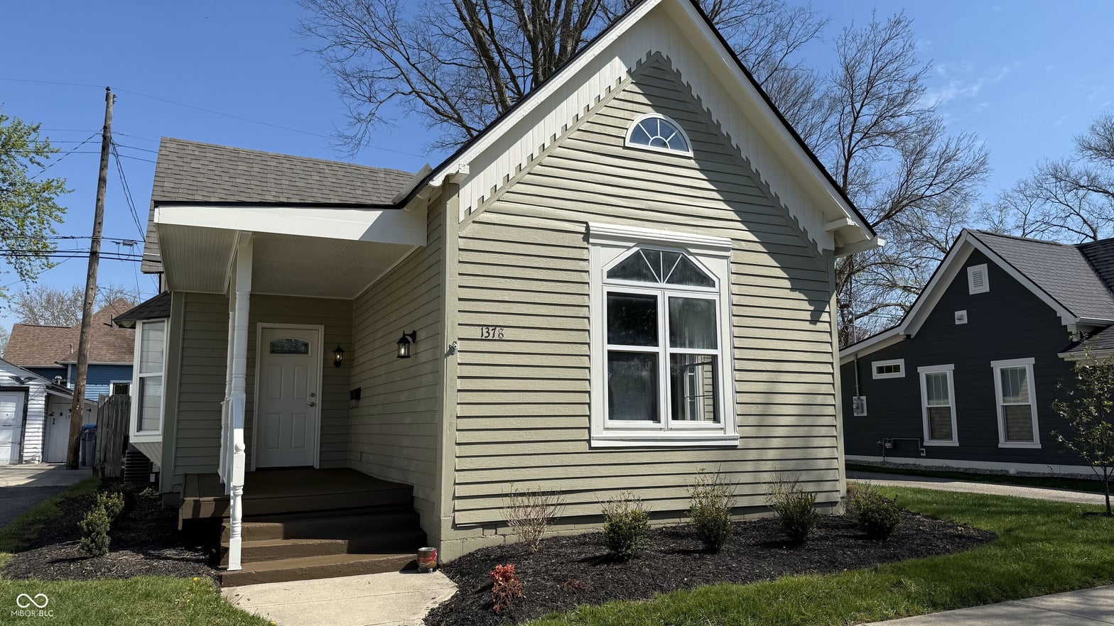 Front exterior at 1378 Hannibal Street, Noblesville, IN