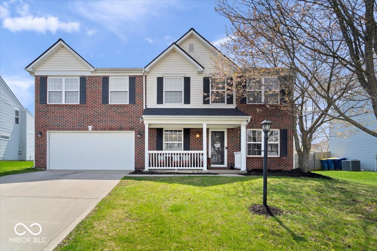Front exterior at 10883 Balfour Drive, Noblesville, IN