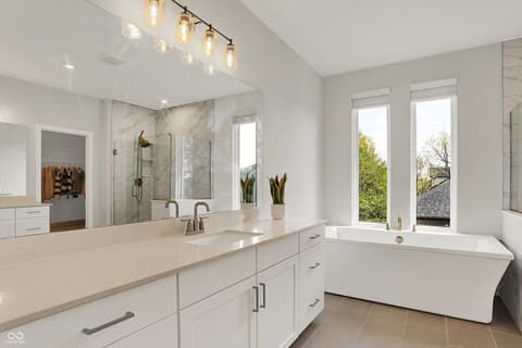 Bathroom at 14349 Marsdale Place, Carmel, IN