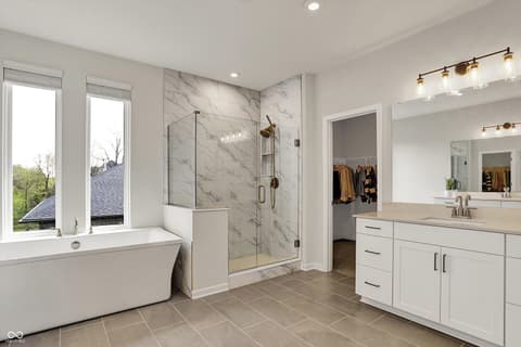 Bathroom at 14349 Marsdale Place, Carmel, IN