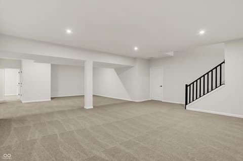 Basement at 14349 Marsdale Place, Carmel, IN