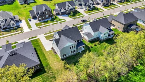 Aerial view at 14349 Marsdale Place, Carmel, IN
