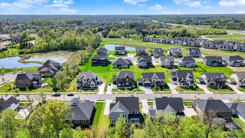 Aerial view at 14349 Marsdale Place, Carmel, IN