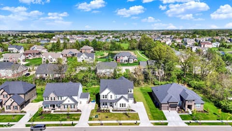 Aerial view at 14349 Marsdale Place, Carmel, IN