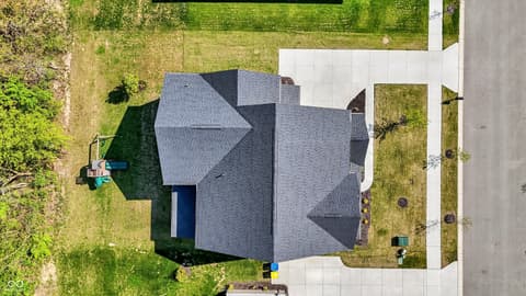 Aerial view at 14349 Marsdale Place, Carmel, IN