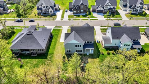 Aerial view at 14349 Marsdale Place, Carmel, IN