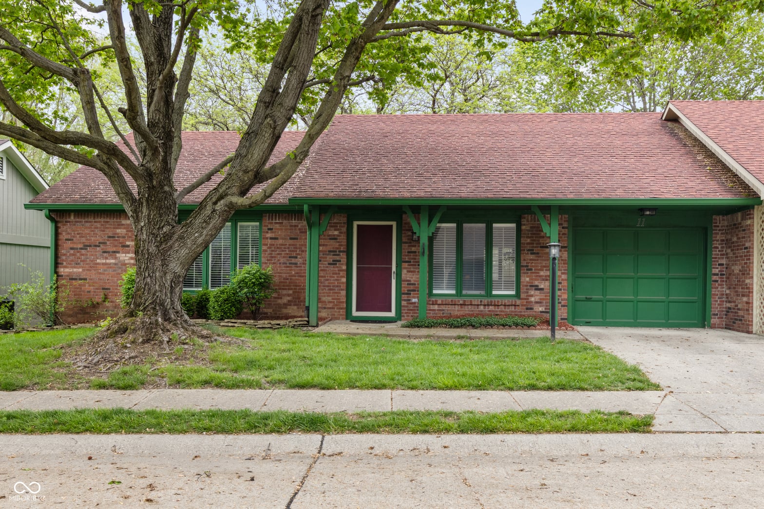 Front exterior at 11 Woodacre Drive, Carmel, IN