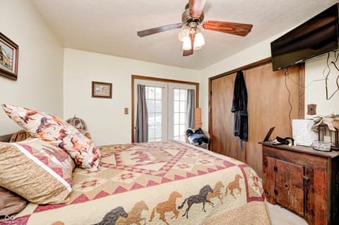 Bedroom at 5320 S Lick Crk Road, Morgantown, IN