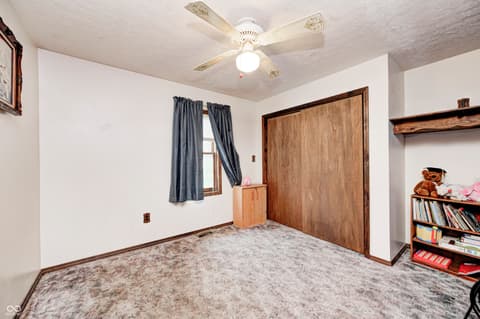 Bedroom at 5320 S Lick Crk Road, Morgantown, IN