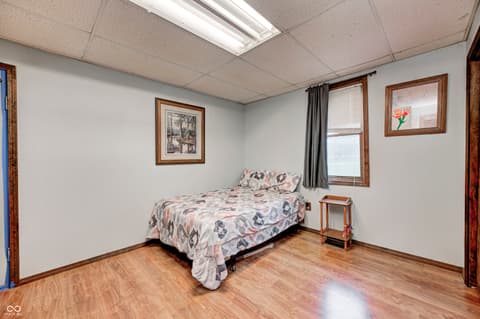 Bedroom at 5320 S Lick Crk Road, Morgantown, IN