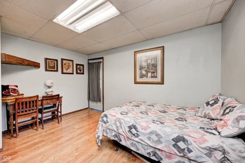 Bedroom at 5320 S Lick Crk Road, Morgantown, IN