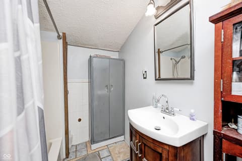 Bathroom at 5320 S Lick Crk Road, Morgantown, IN