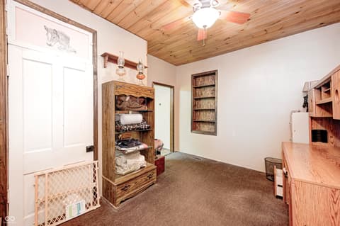 Home office at 5320 S Lick Crk Road, Morgantown, IN