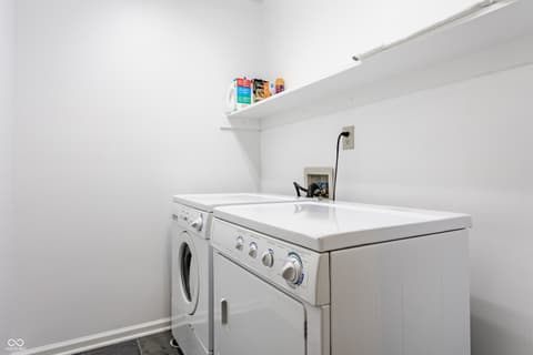 Laundry room at 3808 Brigade Circle, Carmel, IN