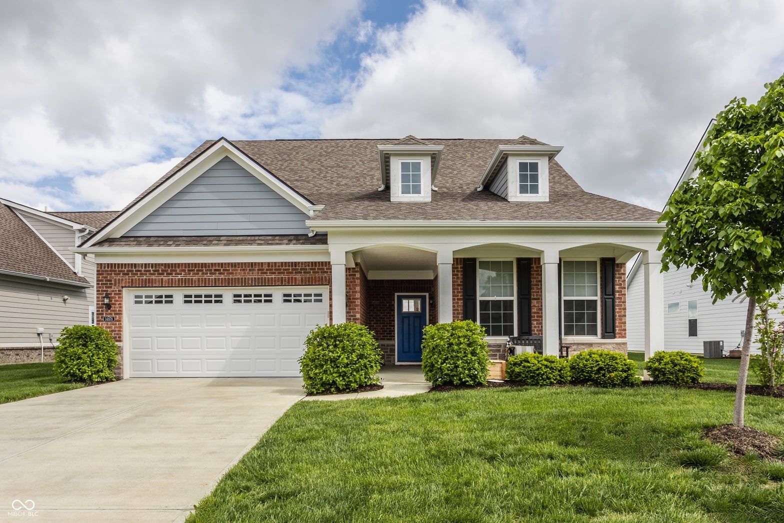 Front exterior at 14878 Anees Lane, Fishers, IN
