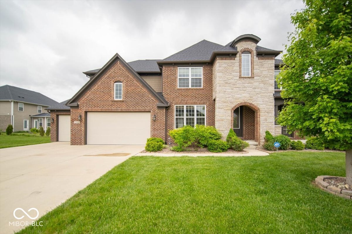 Front exterior at 9949 Stable Stone Terrace, Fishers, IN