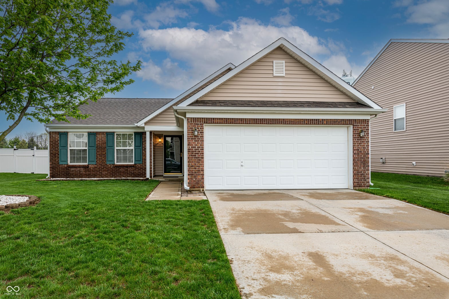 Front exterior at 2260 Quarter Path Road, Cicero, IN