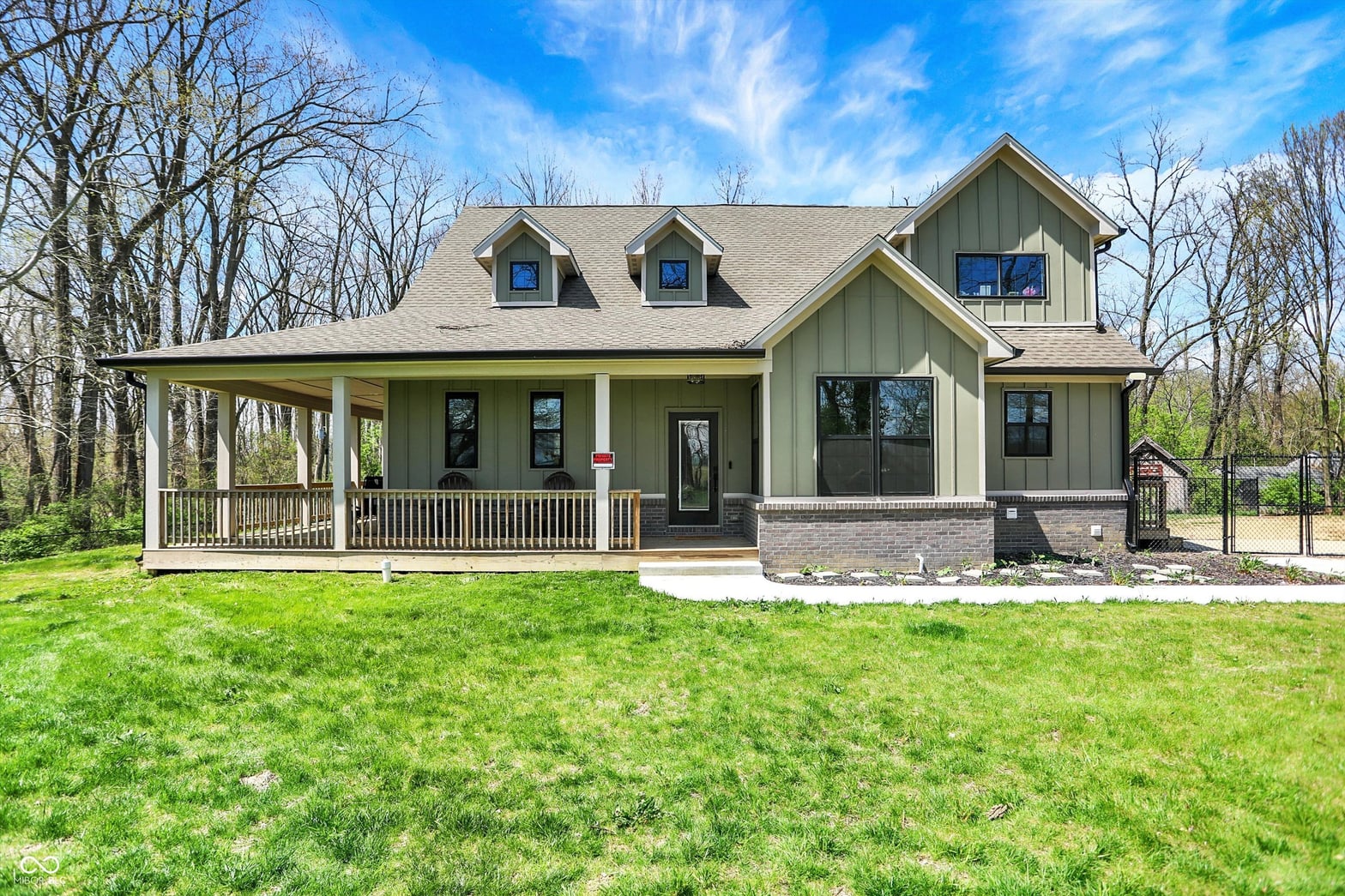 Front exterior at 5386 W 1100 N, Fountaintown, IN