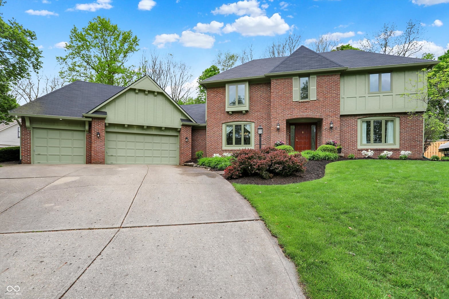 Front exterior at 13494 Dallas Lane, Carmel, IN
