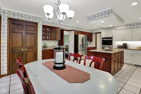 Dining room at 13494 Dallas Lane, Carmel, IN