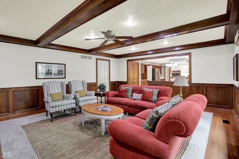Living room at 13494 Dallas Lane, Carmel, IN