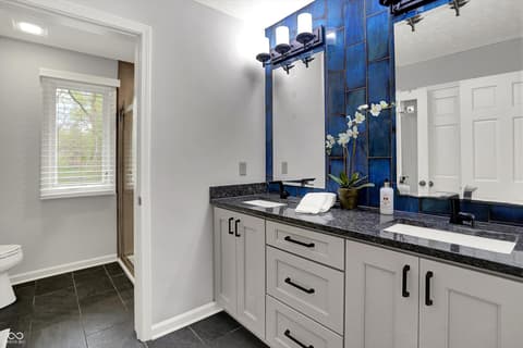Bathroom at 13494 Dallas Lane, Carmel, IN