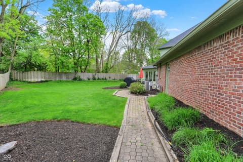Yard at 13494 Dallas Lane, Carmel, IN