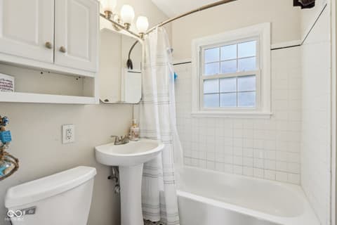 Bathroom at 473 N 17th Street, Noblesville, IN