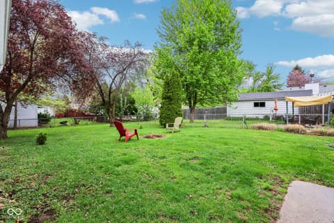 Yard at 473 N 17th Street, Noblesville, IN