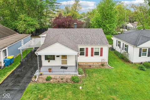 Aerial view at 473 N 17th Street, Noblesville, IN