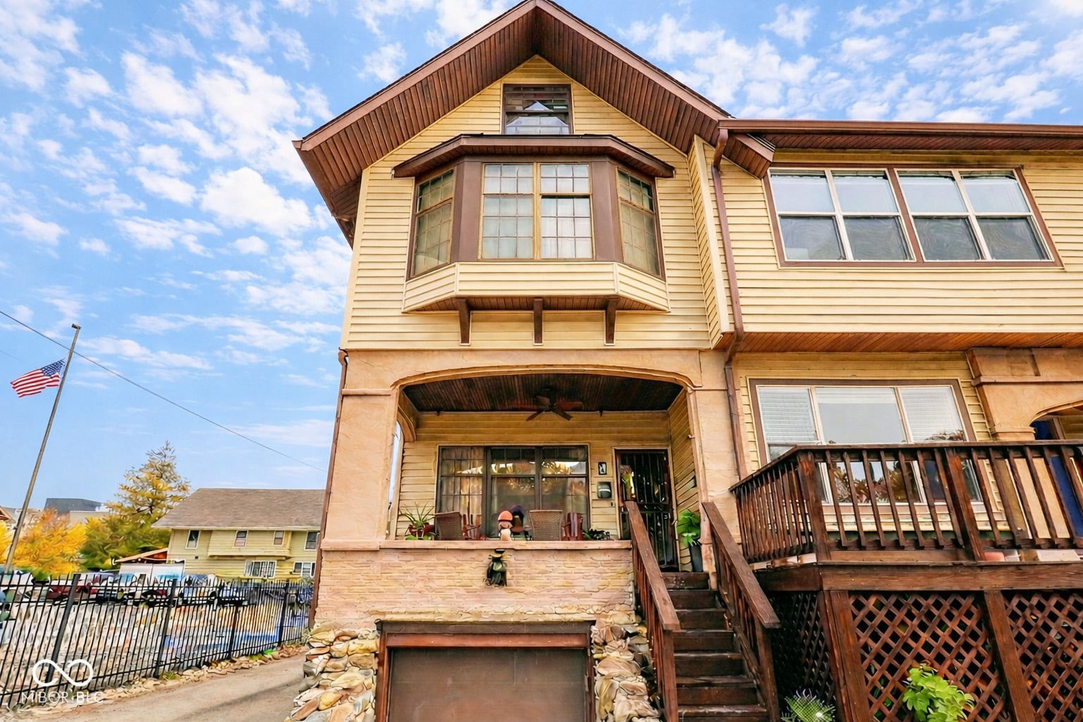 Front exterior at 114 E 27th Street, Indianapolis, IN